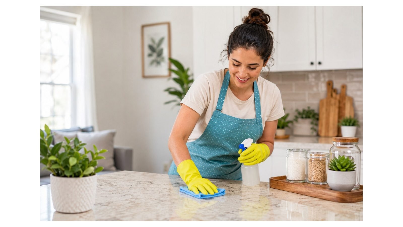 Clean modern home interior representing how to prevent common household pests